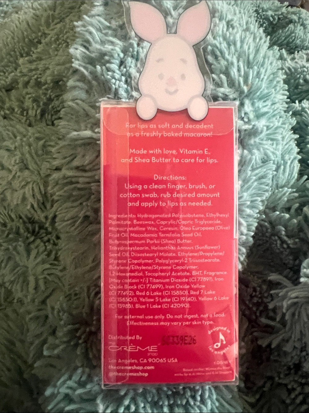 Disney Pink Piglet Macaron Lip Balm - Picture 2 of 4